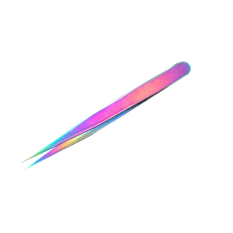 1 шт. Стразы для ногтей из нержавеющей стали пинцет ресниц накладных наращивания