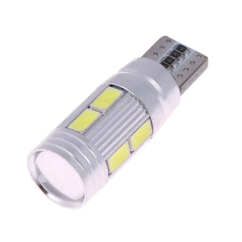 Автомобильный светодиодный светильник T10 5630 10 SMD W5W 2 шт. 12 В автомобильный