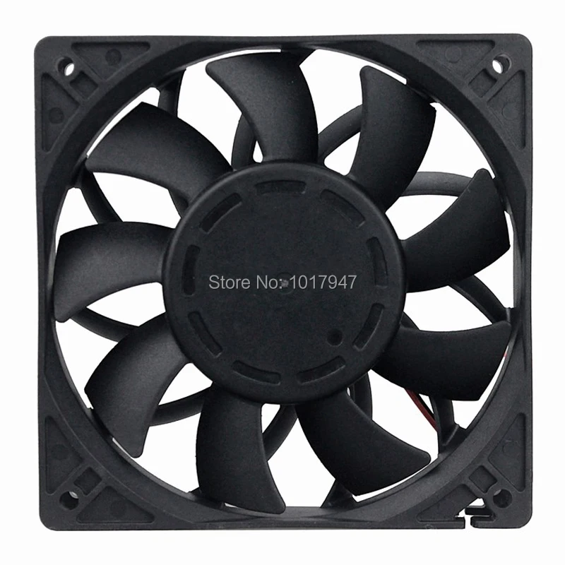 Gdstime высокое давление ветра 120 мм 12025 DC 12V 2Pin двойной шариковый подшипник 120x120x25 12 см