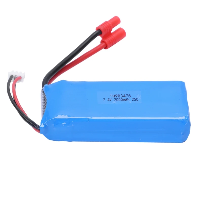 RC 2S 7 4 V 2000Mah Li Po батарея для X8C X8W Huanqi 899 Rc Drone Quadcopter Aircraft Uav запасные части Аксессуары
