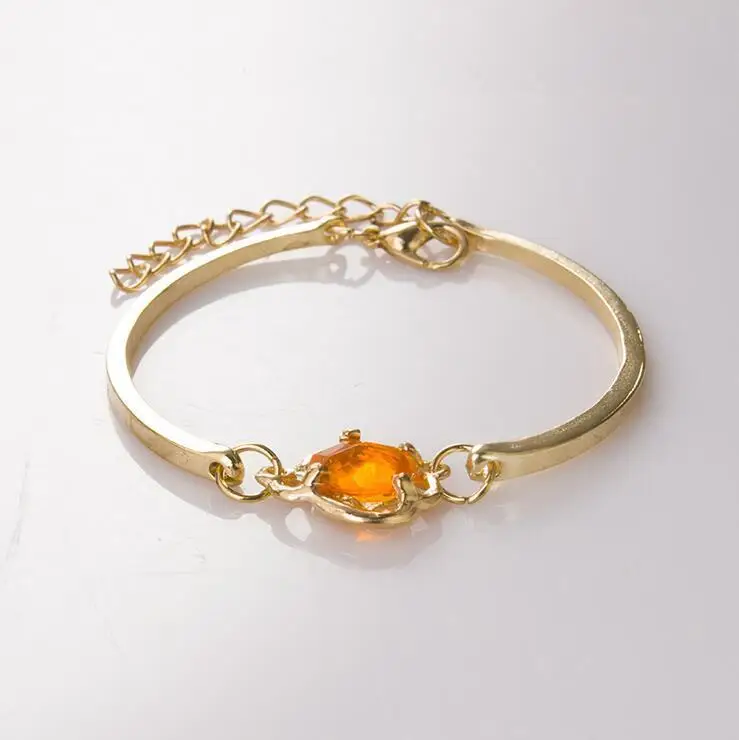 

Elegant Women's Crystal Camellia Bangle Jewelry Cuff Bracelet Rose Flower women gold color bracelet bangle luxury jewelry