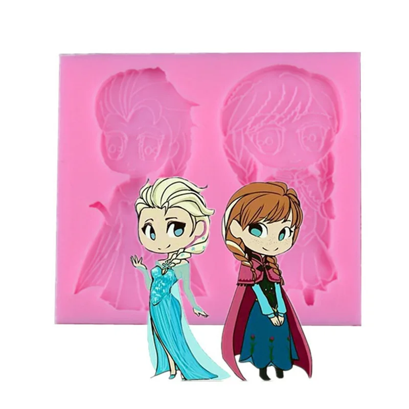 Девушка серии Shaped форма для шоколада силиконовые формы помадка украшения торта