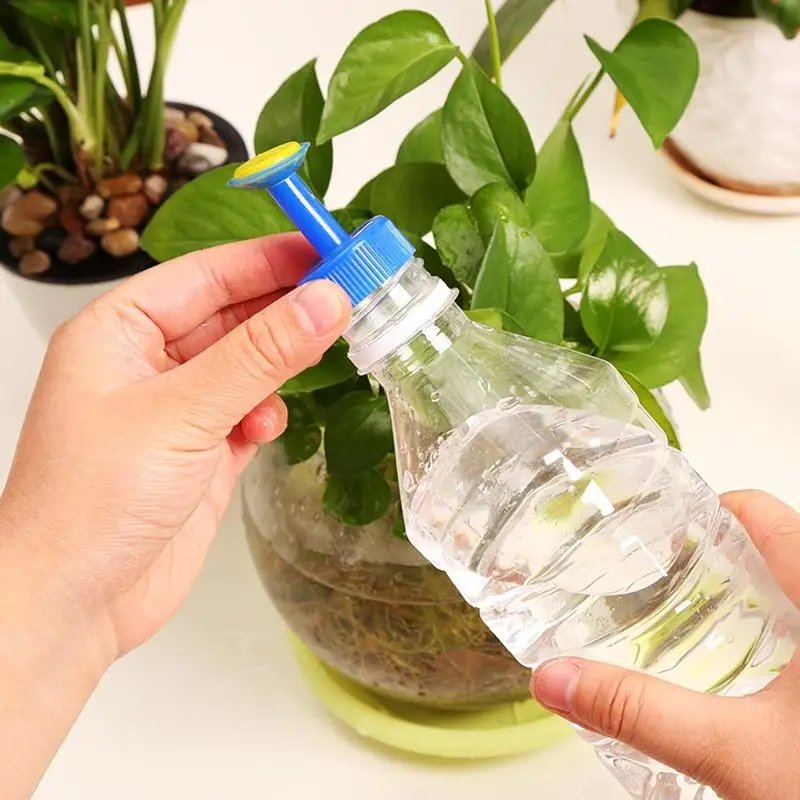 Горшок для полива дома сада культуры растений цветов бутылка воды 1 шт. мини сопло