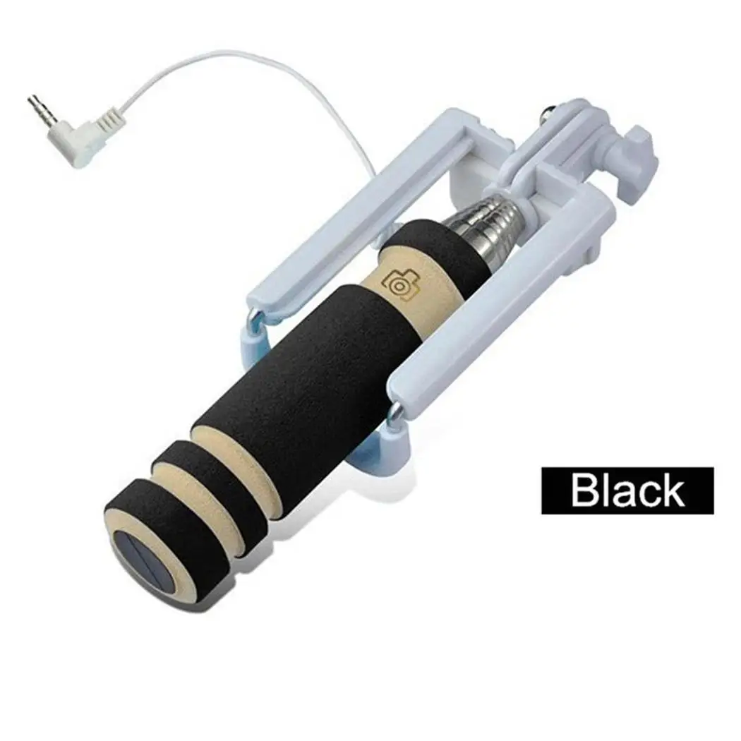 Extendable Telescopic Portable Selfie Stick For Camera Mobile 65g Phone Holder Stand | Электроника