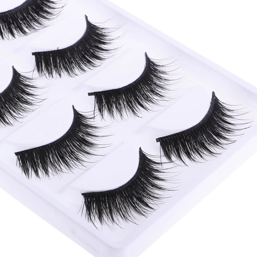 

5 Pairs Black Fake Eyelashes for 12 Inch Blythe Neo Doll DIY Making And Repairing