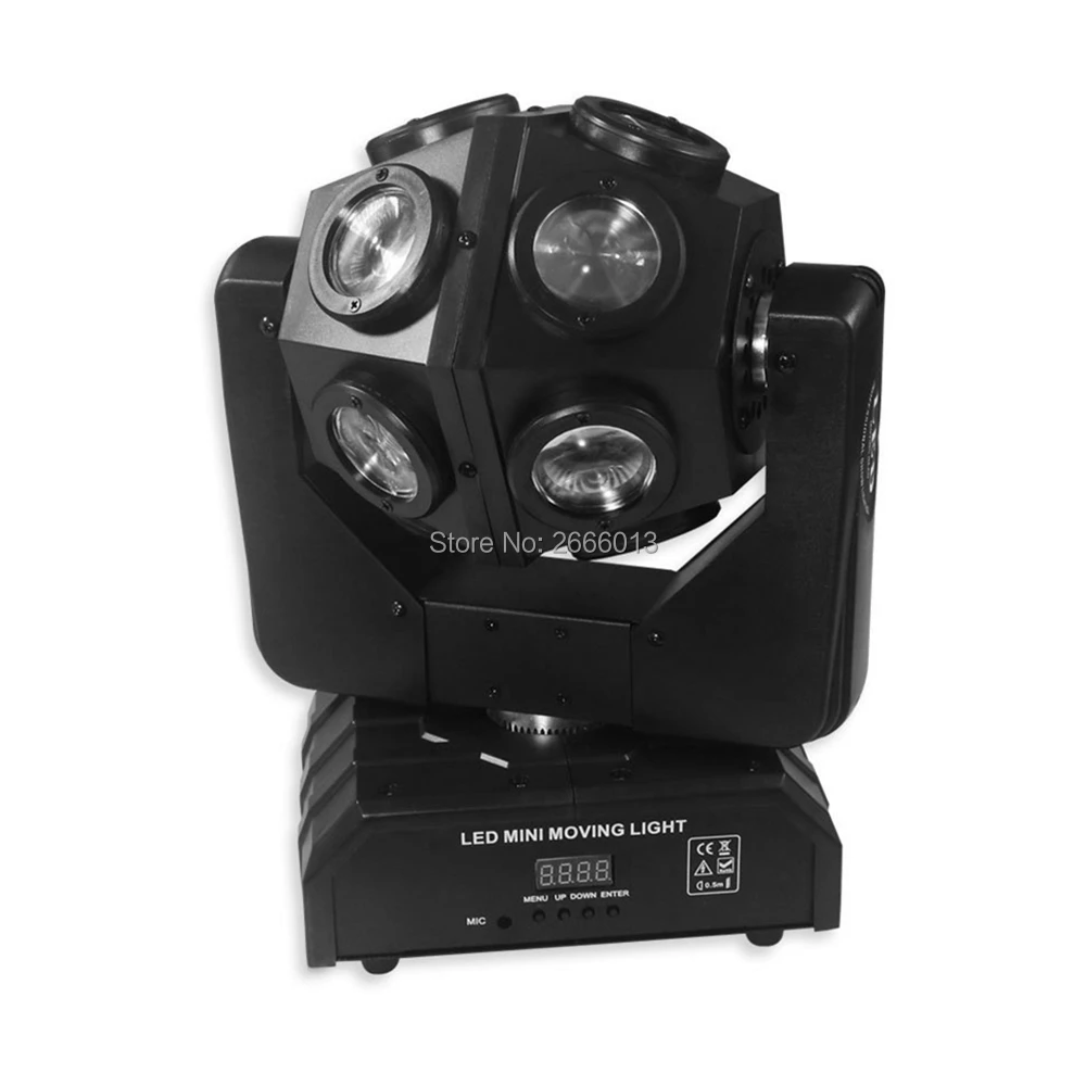 12X10W LED Луч движущийся головной свет/RGBW 4в1 бесконечный СВЕТОДИОДНЫЙ футбольный