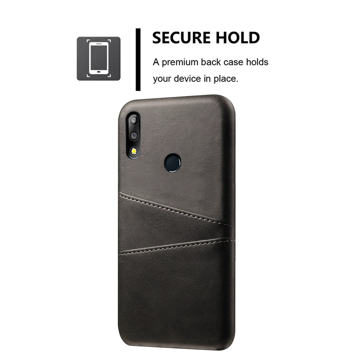 CASEWIN For Asus Zenfone Max Pro M2 ZB631KL Back Case Retro PU Leather with Card Slots Phone |