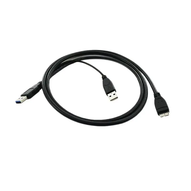 0 5 м сдвоенный USB 3 к Micro b Переносной жесткий диск переходник Кабель для передачи