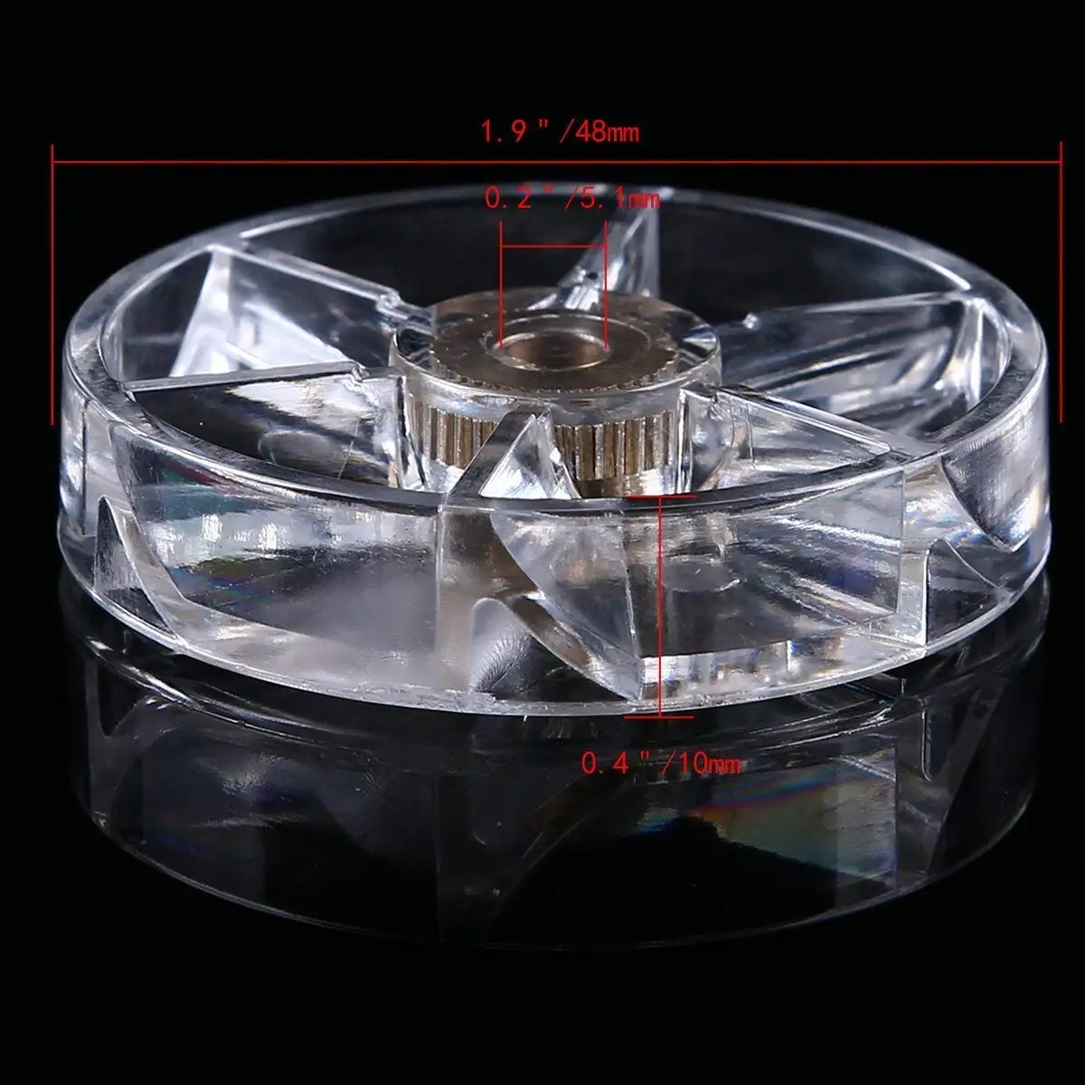 

Top Base Gear, 4Pcs Plastic Juicer Replacement 600W/900W Spare Parts