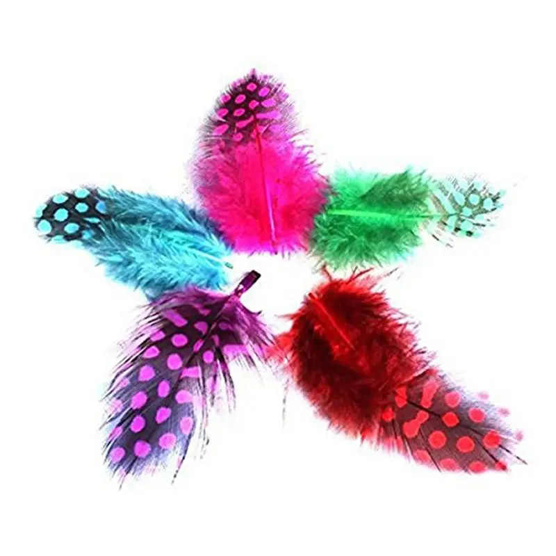 100 шт. декоративные разнообразные перья для украшения одежды | Игрушки и хобби