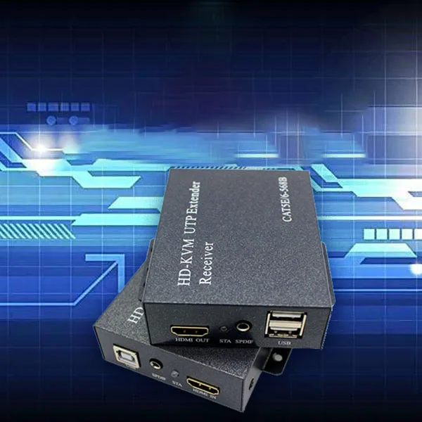 Hdmi удлинитель по Ip/Tcp Utp/Stp Cat5/5E/6 Rj45 Lan сети 60 Гц 1080P 100 м Расширение сплиттер