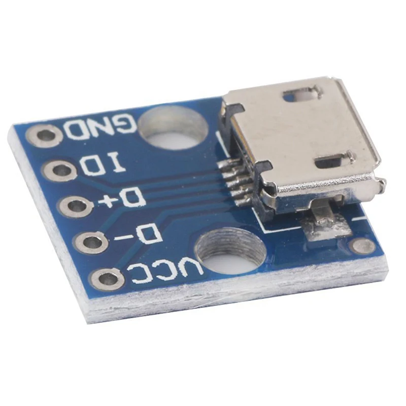10 шт. мини USB поворотный Dip интерфейс Seat 5V блок питания Конвертер