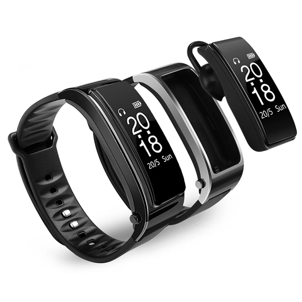 Vangas Y3 2 in1 Смарт-часы-браслет + гарнитура Bluetooth монитор сердечного ритма хэндс-фри