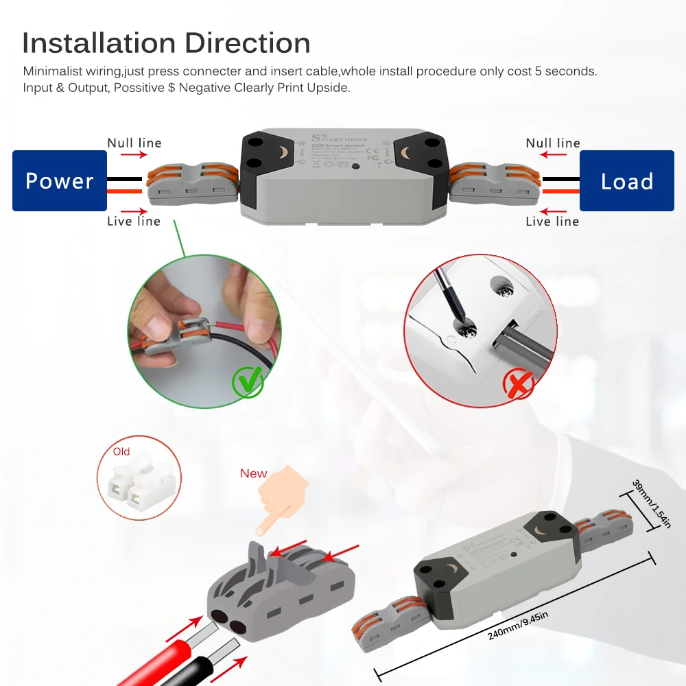 1 шт. Wifi Smart Switch DIY модули для автоматизации умного дома беспроводной пульт