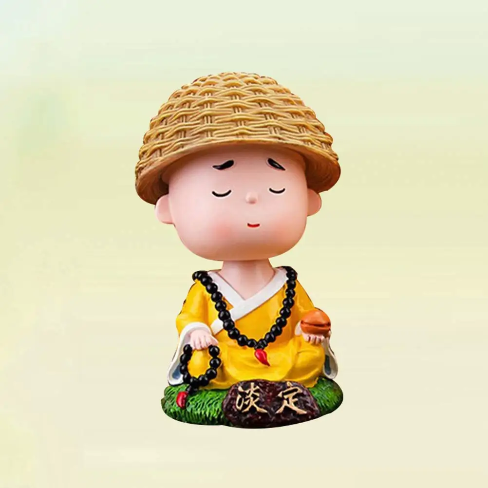 1 шт. танцующий монах игрушка автомобиль украшение для приборной доски