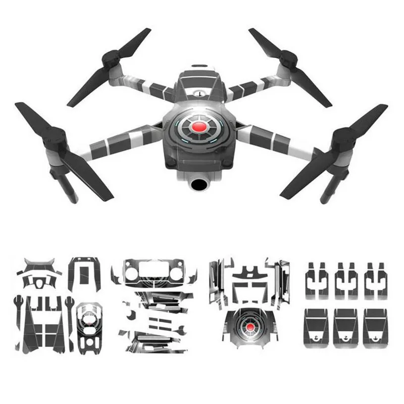 Rcgeek водонепроницаемая ПВХ наклейка RC Дрон корпус пульт дистанционного