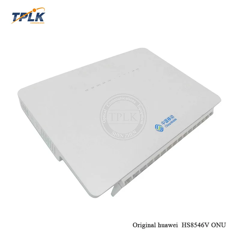 Оригинальный ONT HS8546V HS 8546V GPON роутер FTTH ONU 4GE 4 порта + 1TEL 2USB Wifi английская прошивка