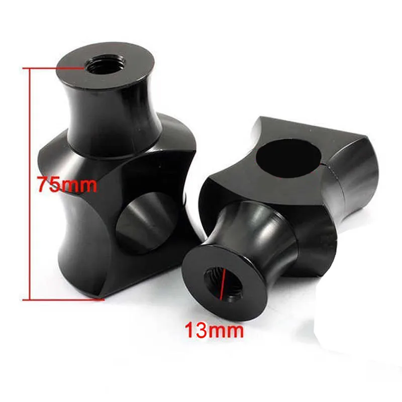 Rise 2 &quotпрямой Руль Riser s образный Стиль Крепление зажим регулятора для 22 мм 25 7/8&quot 1