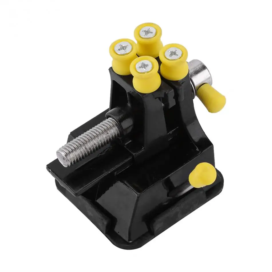 Mini Vise Hobby Table Craft Jewelry Clamp Vice Repair Tool with Suction Bottom 50mm Jaw Opening High Quality | Инструменты
