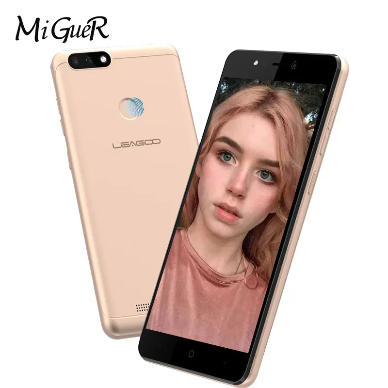 LEAGOO POWER 2 PRO 5 &quotHD Мобильный телефон Android 8 1 MTK6739 4 ядра ГБ + 16 4000 мАч отпечатков