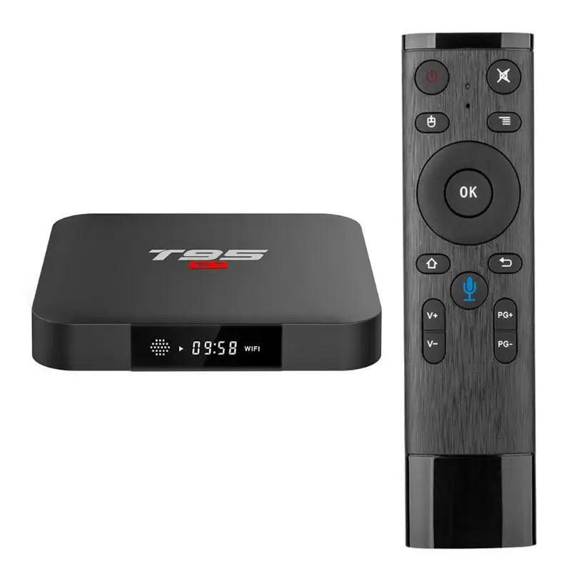 2 4G воздуха Fly Мышь голос дистанционного Управление + T95 S1 Andorid 7 1 16 GB ТВ