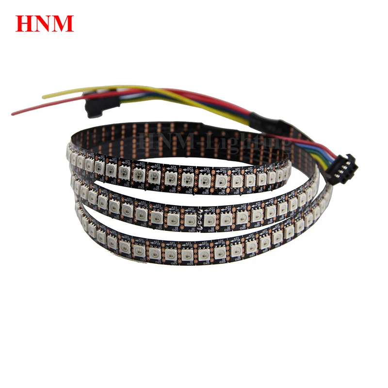 2 м 144 светодиодный s/M WS2815 полосы 12V 5050 SMD RGB пикселей Неон гибкие светодиодные ленты