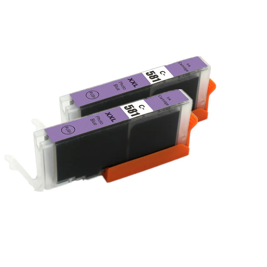 12 шт. совместимый PGI 580 CLI 581 XL чернильный картридж для CANON TR7550 TR8550 TS6150 TS6151 TS8150 TS8151