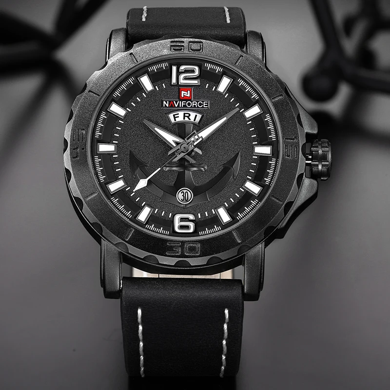 Часы наручные NAVIFORCE мужские креативные Роскошные спортивные модные