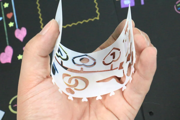 8 шт. трафарет для рисования четырехлистных клеверов детей DIY альбом ручной книги