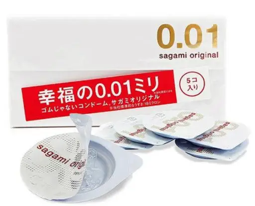 Презервативы японские 100% оригинальные Sagami 001 тонкие 0 01 мм презервативы|ginseng