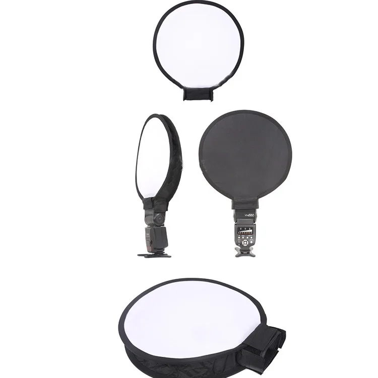 Универсальный портативный Круглый софтбокс 40 см для студийной фотосъемки Nikon Canon