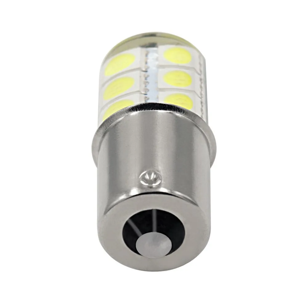 2 шт. автомобильный 1156 COB светодиодный светильник BA15S P21W 5050 Smd 12 Led авто Стоп сигнал