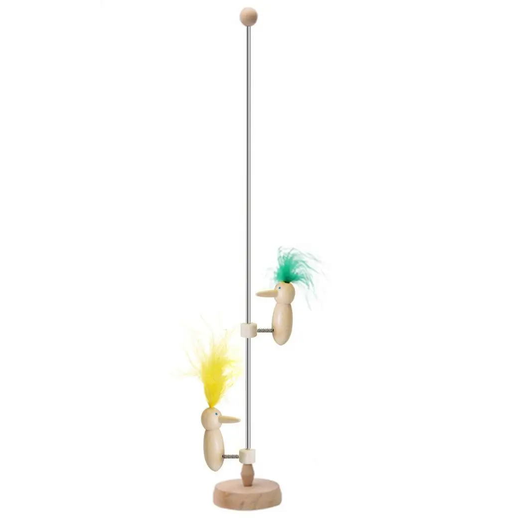 Милая креативная игрушка дятел деревянная птица скользящая Игрушка Дети 40 см/15 7