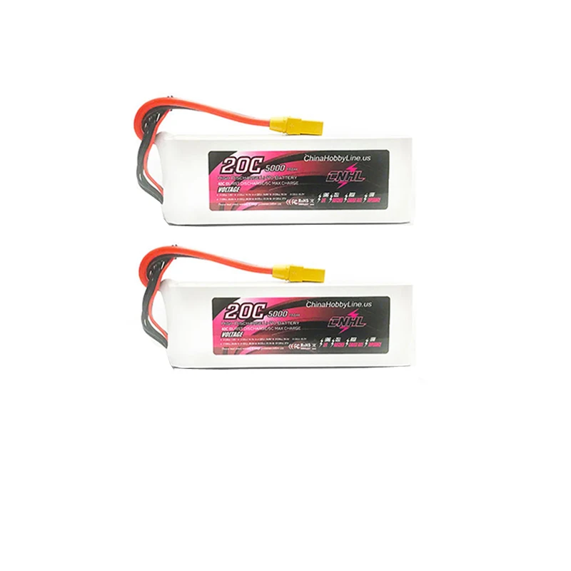 1/2 шт. CNHL 6 S 22 2 V 5000 мА/ч 20C Lipo Батарея с XT90 разъем для дрона дистанционным