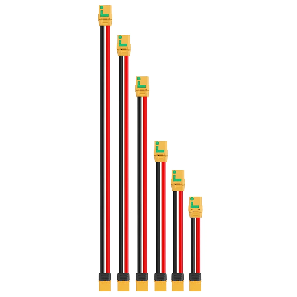 Высококачественный Удлинительный зарядный кабель 10 см 10AWG XT90S к XT60 провод для