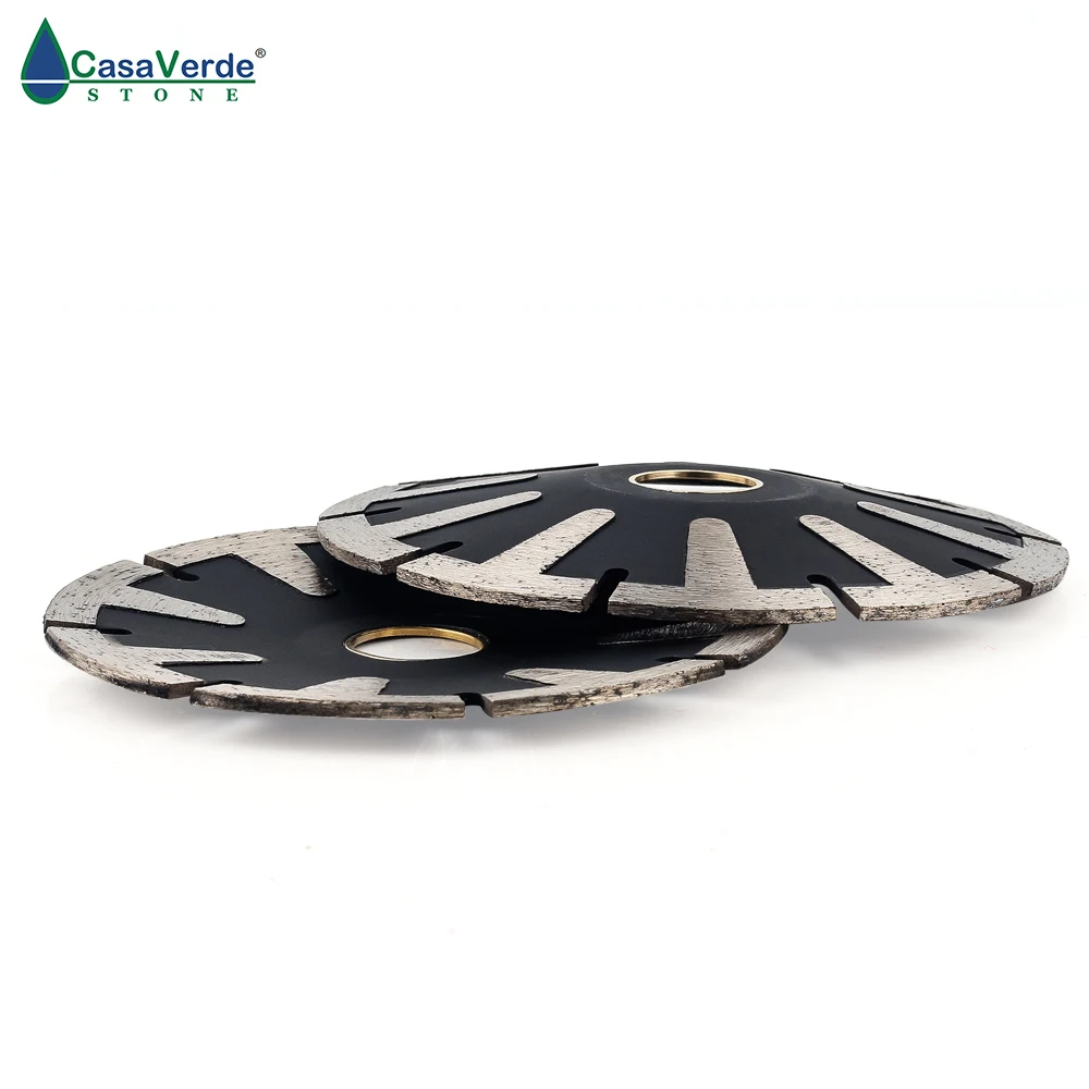 

DC-TCCB02 5" T-Segmented Concave Blade Diamond Blade For Curved Cutting Turbo Rim 125mm Granite Stone Cutting Diamond Tools