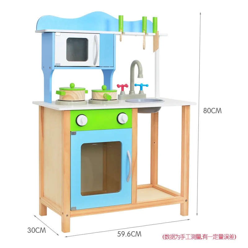 Wooden Kitchen Set Stove Toy House Play Children's Cooking Large Disassembly Gas | Игрушки и хобби