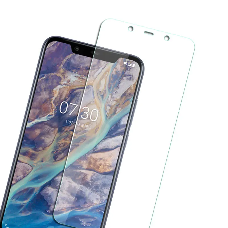 Закаленное стекло для Nokia 8 1 Plus X7 7 X6 2018 5 6 Защита экрана 3 пленка 9H Анти-взрыв |