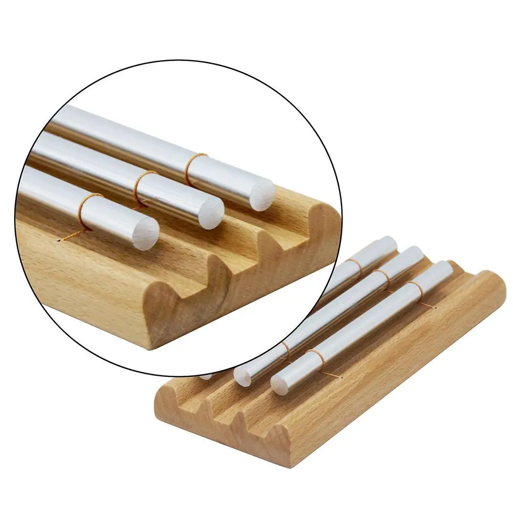 Children Trio Percussion Chime Instrument Education Toy As picture with Mallet Musical | Спорт и развлечения