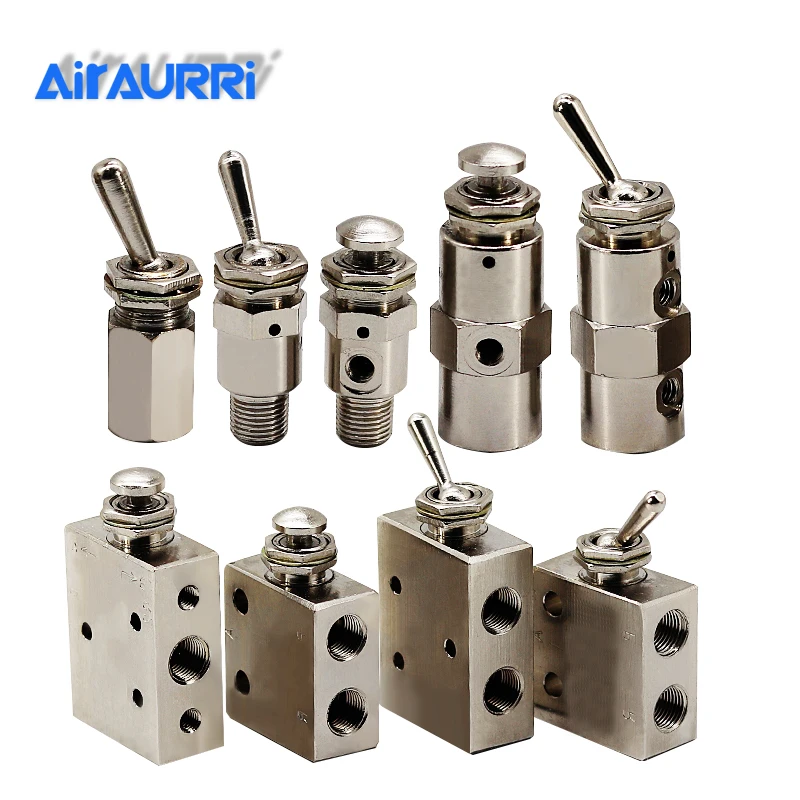 

TAC-3V 3P 3S 4V 4P TAC2-31V 31P 41V 41P Mechanical Valve Pneumatic Button Valve