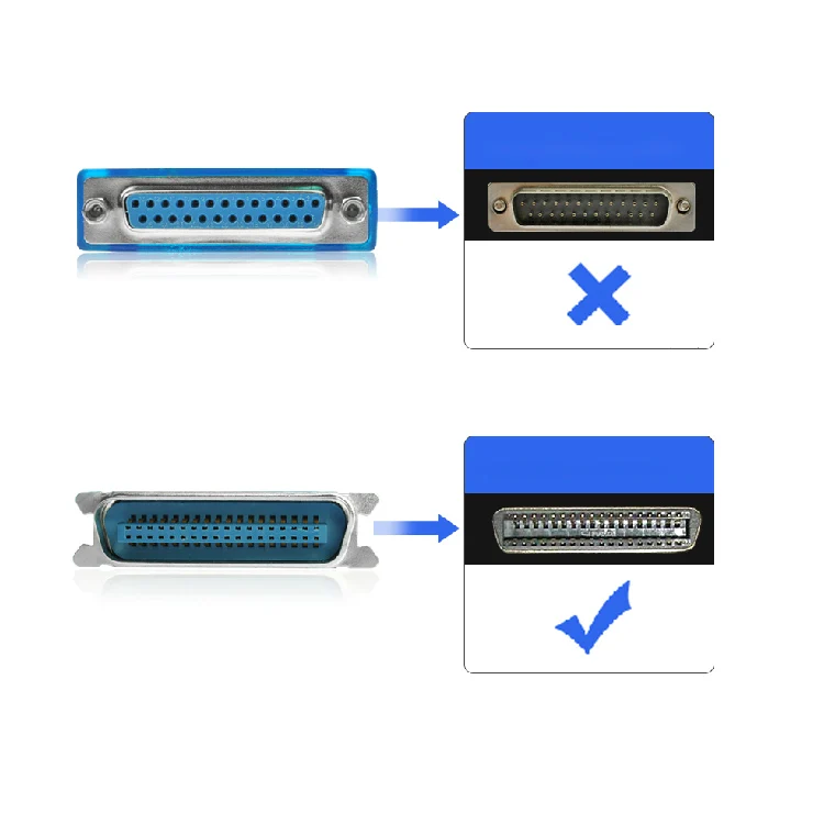 Новый Usb для Cn36 ieeee1284 параллельный порт 36 Pin Usb2.0 адаптер печати конвертер принтер