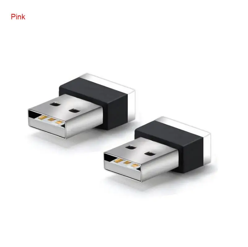 Акция-1 шт. USB миниатюрное светодиодное освещение для салона автомобиля