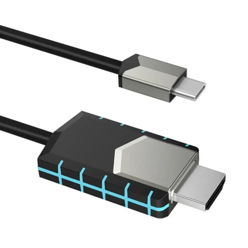 USB C Type на HDMI с поддержкой 4K 30 Гц адаптер конвертер кабель провод шнур для MacBook Galaxy