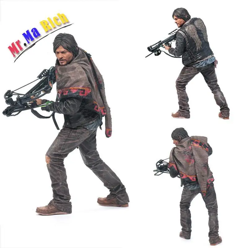 Ходячие мертвецы Дэрил ПВХ фигурка Коллекционная модель Фигурка Brinquedos Presente|Игровые фигурки и трансформеры|