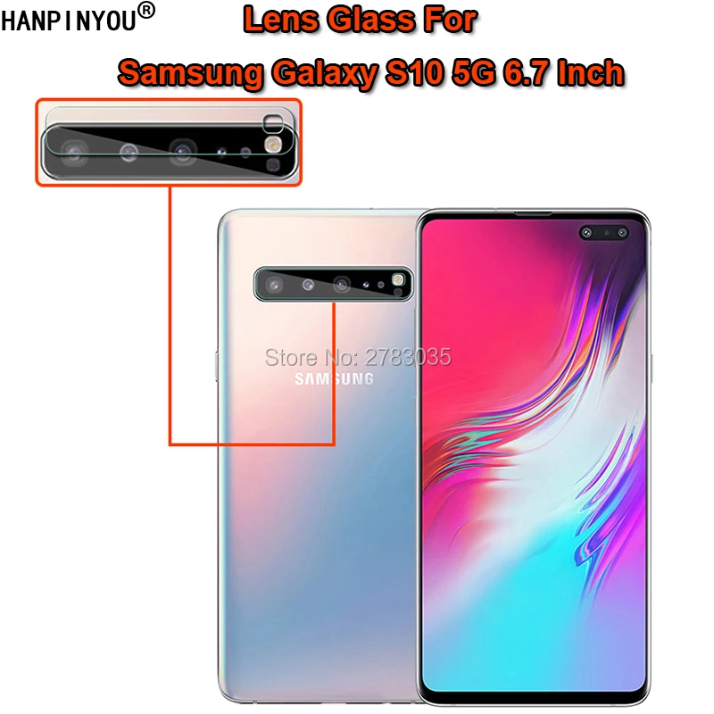 Прозрачная ультратонкая Защитная пленка для объектива задней камеры Samsung Galaxy S10 5G G977 6,7 дюйма