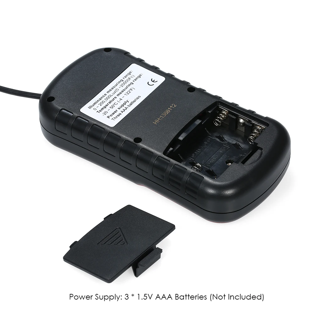 Цифровой измеритель люкс BT фотометр Luxmeter раздельного типа ЖК ручной осветитель