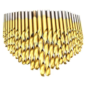 26 шт. HSS сверла от 1,5 мм до 6,5 мм метрический прямой хвостовик высокоскоростное стальное сверло для сверления дерева и металла инструменты для сверления отверстий