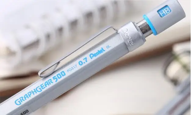 Бесплатная доставка pentel PG металлический шлифовальный механический карандаш |