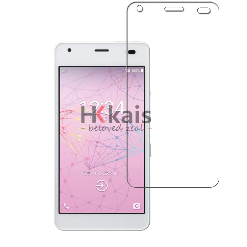 Закаленное стекло HKKAIS для KYV39 miraie f AU Kyocera MIRAIE F Защитная пленка экрана|Защитные