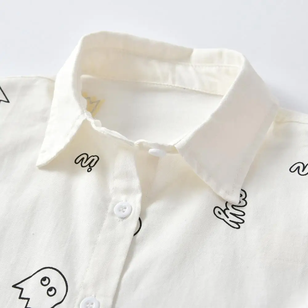 Повседневные рубашки VTOM для маленьких мальчиков детская одежда детский топ с